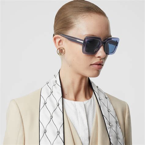 burberry oversized square sunglasses|burberry oversized square frame sunglasses.